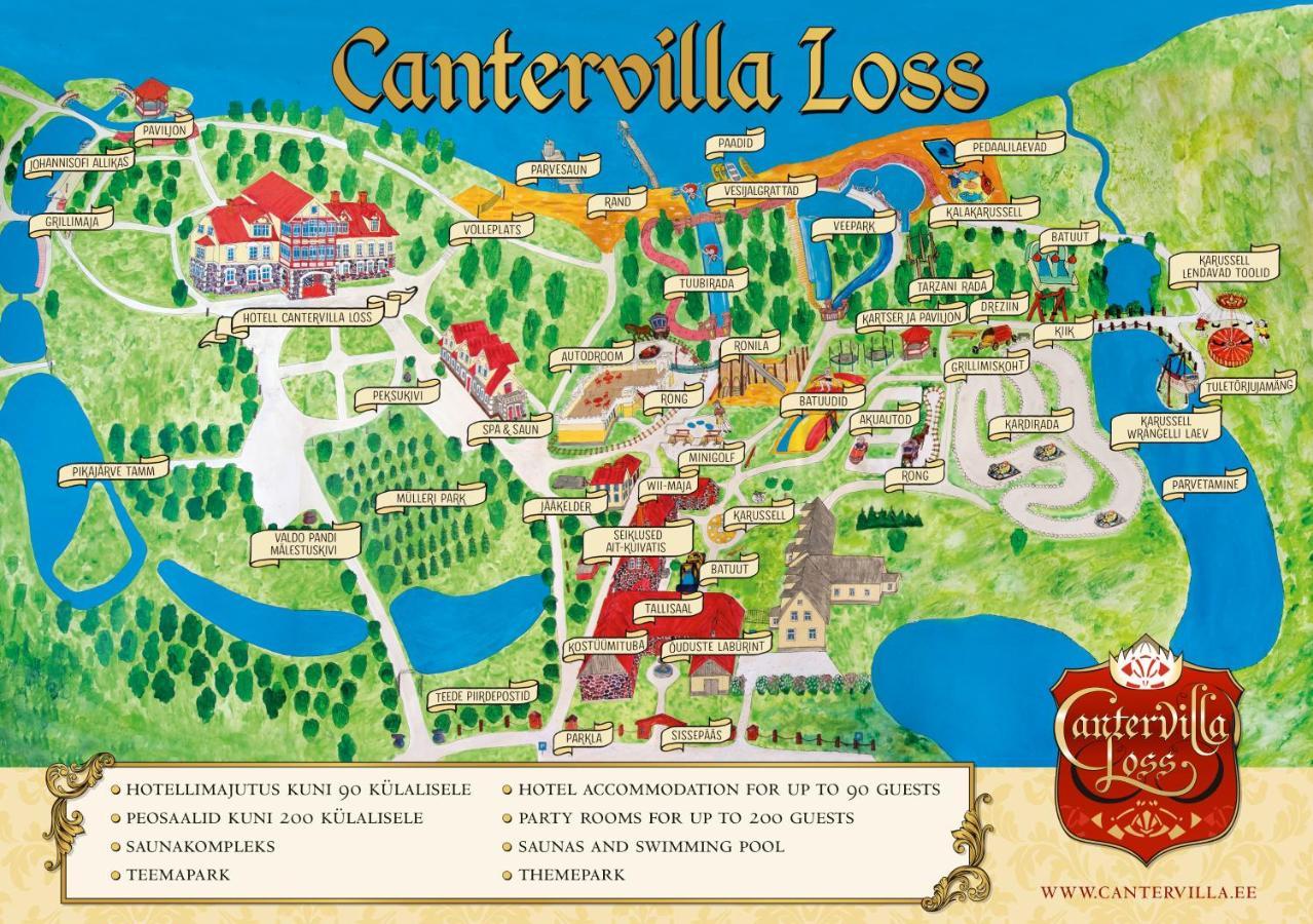 Cantervilla Castle Отепяе Екстер'єр фото